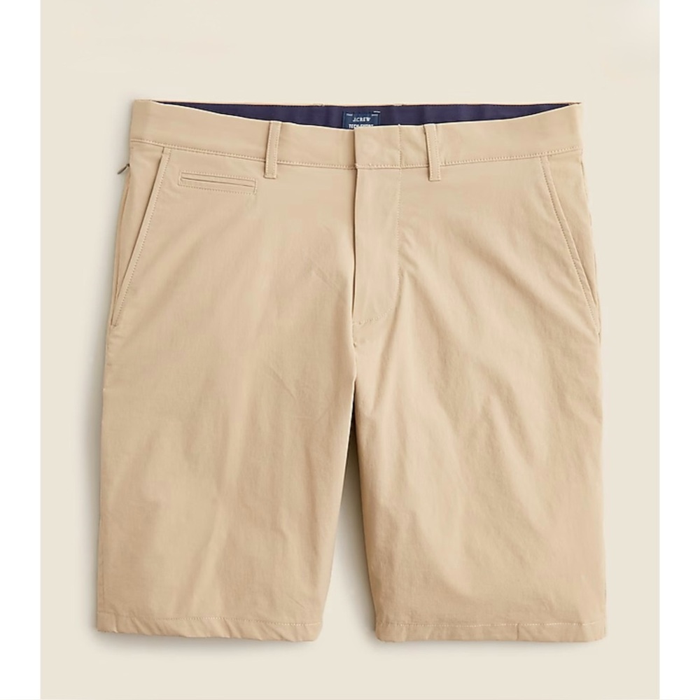 J. Crew 10.5" Tech Short Khaki